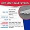 BAZIC Hot Melt Glue Sticks Dual Temp. Mini 3.9" x 0.27" (100/Box)
